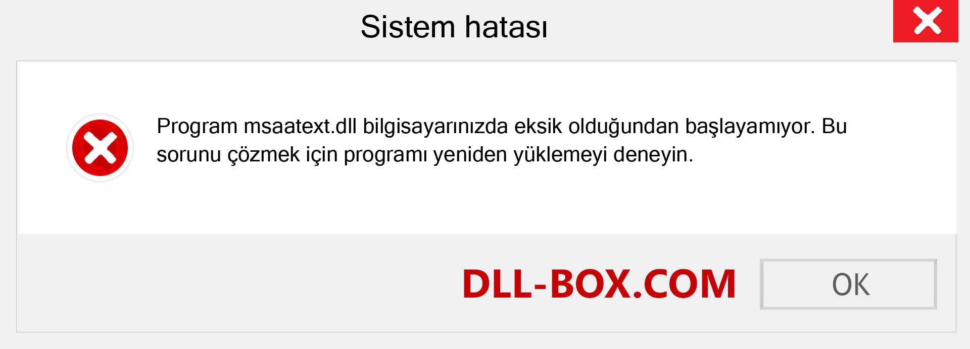 msaatext.dll dosyası eksik mi? Windows 7, 8, 10 için İndirin - Windows'ta msaatext dll Eksik Hatasını Düzeltin, fotoğraflar, resimler